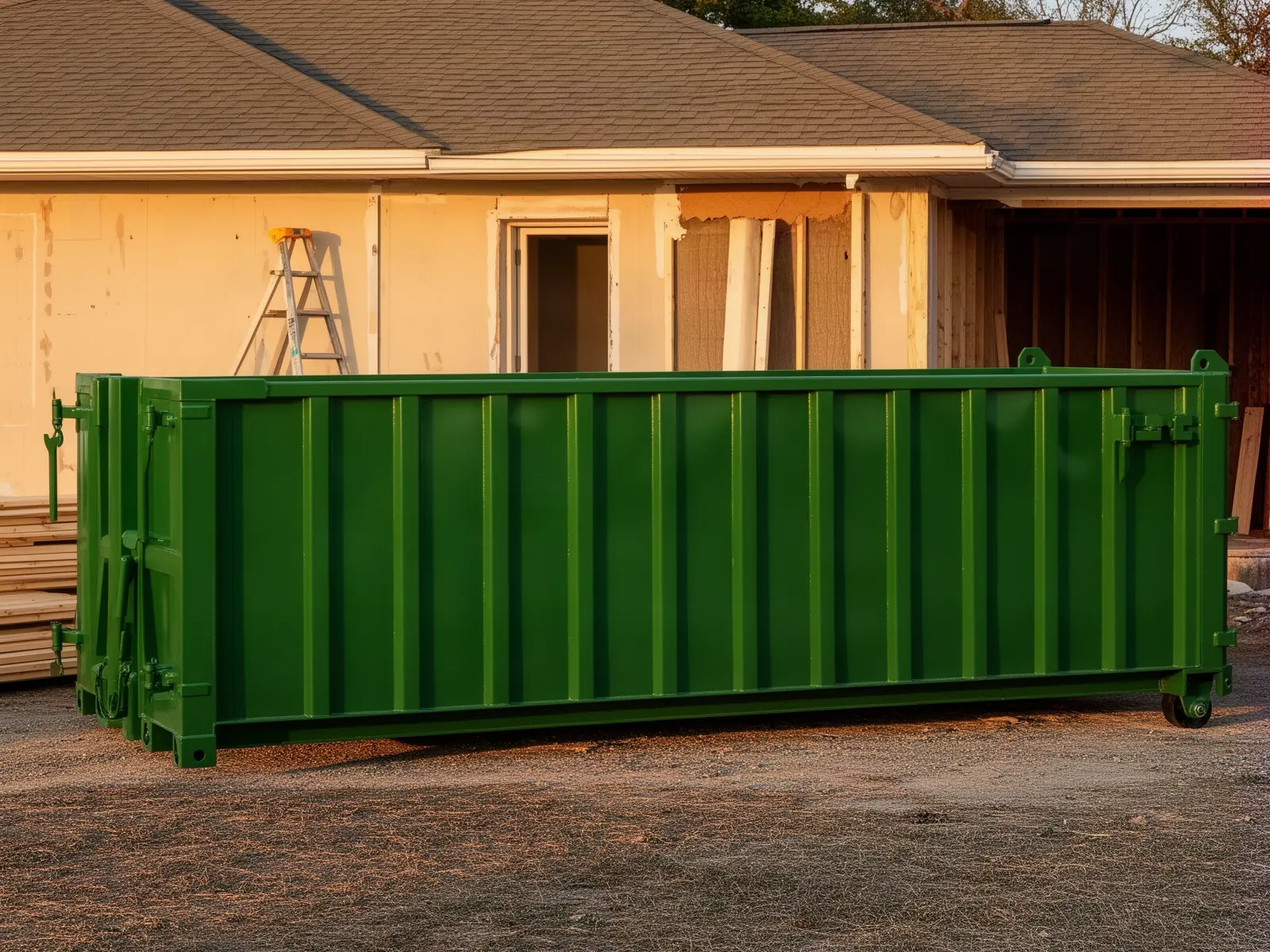 Roll-off dumpster from Coe & Jacob Dumpster Rental in Brentwood, TN